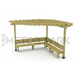 16 PB Wooden Pergola